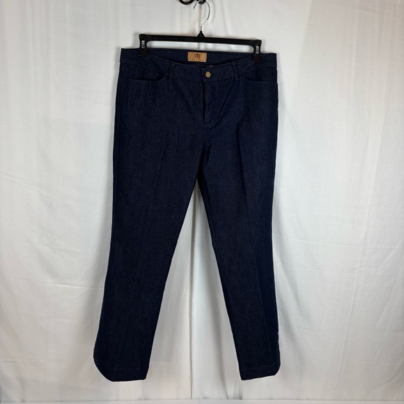 Dana Buchman Navy Denim Pants size 12/31 - Picture 3 of 16